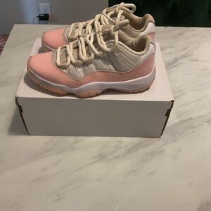 Kids Pink and Cream Sneakers